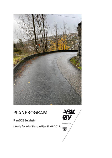 Plan 502 Bergheim planprogram vedtatt