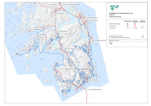 Vedlegg vannforsyning  Kartvedlegg V 101 Askøy sør