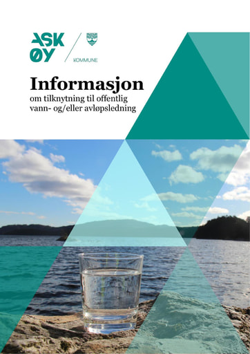 Brosjyre - Informasjon om tilknytning til offentlig vann og eller avløpsledning